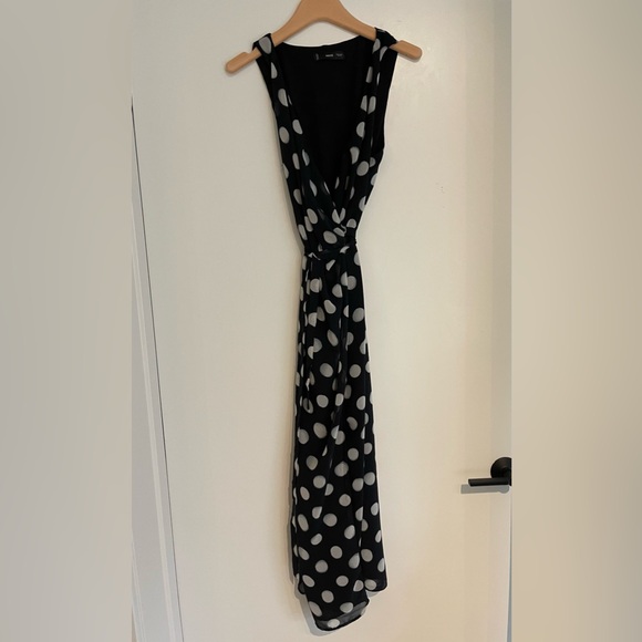 MANGO Cross dress with polka-dots - Picture 5 of 7